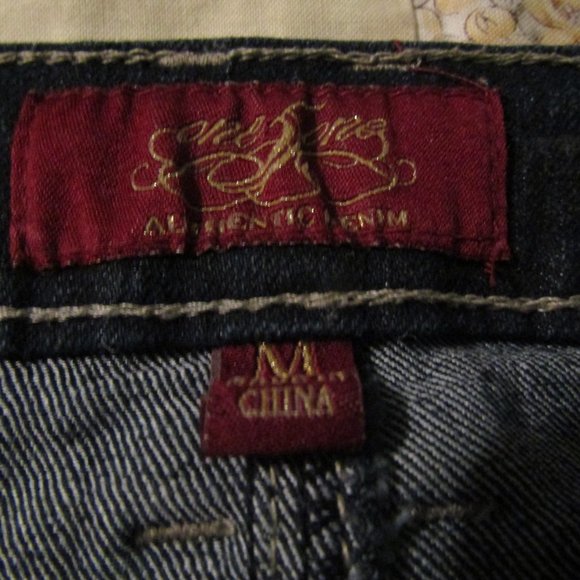 Denim Pencil Skirt with Bling! - Picture 8 of 8